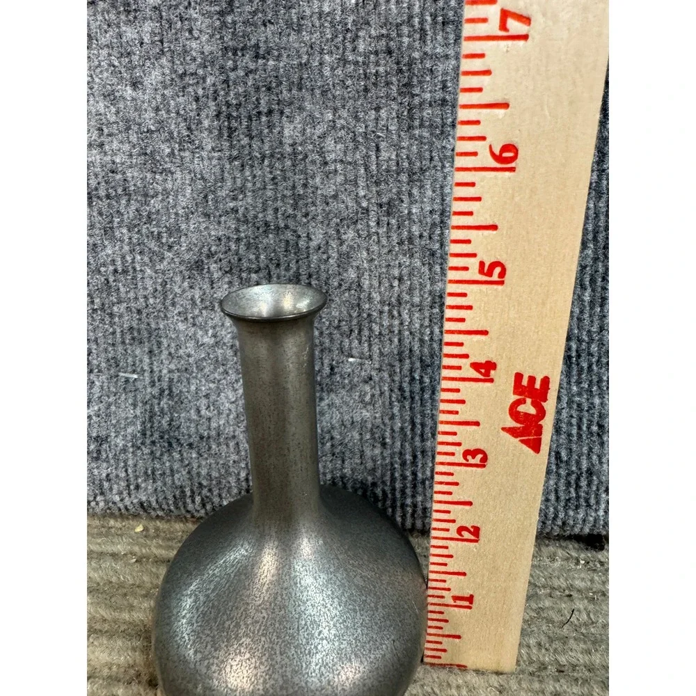 Vintage Royal Holland Pewter Daalderop Bud Vase Made in Holland MCM Decor
